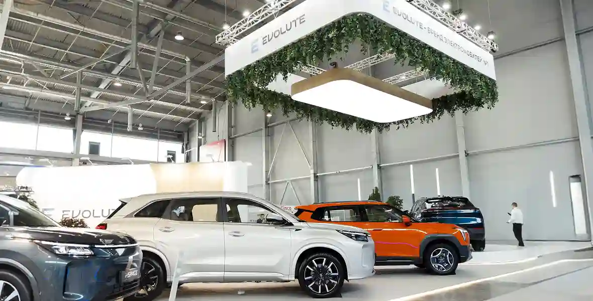 Новость EVOLUTE (EVOLUTE ПРЕДСТАВЛЯЕТ НОВИНКИ В ЛИНЕЙКЕ ЭЛЕКТРОМОБИЛЕЙ И ГИБРИДОВ НА «ИННОПРОМ-2026»)